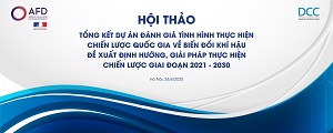 REMARKS BY DR. TĂNG THẾ CƯỜNG, DIRECTOR GENERAL OF DCC  AT THE FINAL WORKSHOP OF THE PROJECT ASSESSING  THE IMPLEMENTATION OF THE NATIONAL CLIMATE CHANGE STRATEGY AND NAP ON CLIMATE CHANGE, PROPOSING THE ORIENTATIONS TO RESPOND TO CC  FOR THE 2021-2030 
